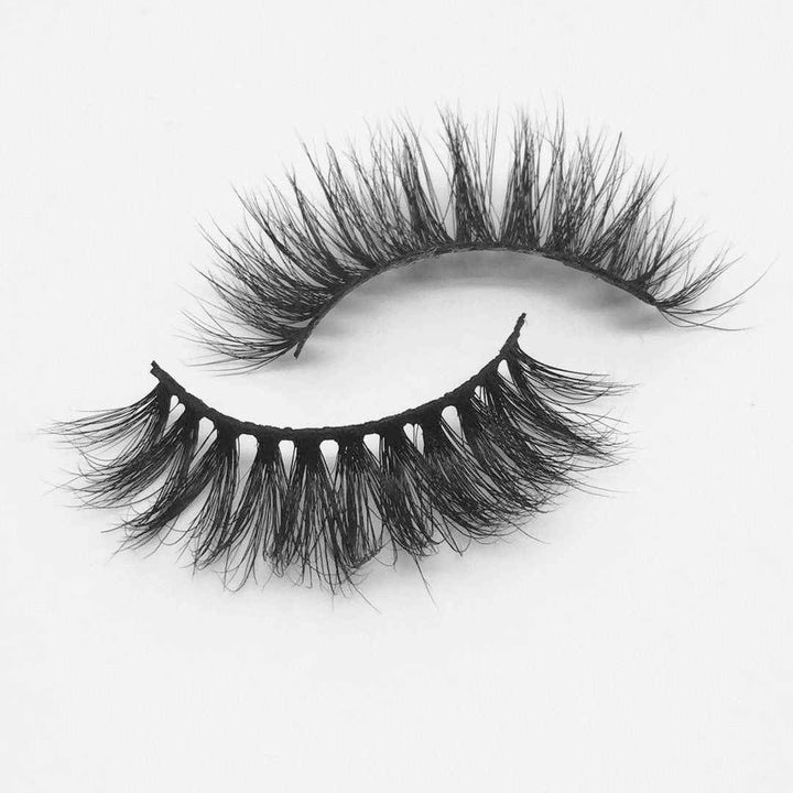 Premium Super Curl Strip Lash Falsies – Effortless, Lightweight & Reusable BWOWM036 - BWOW Cosmetics