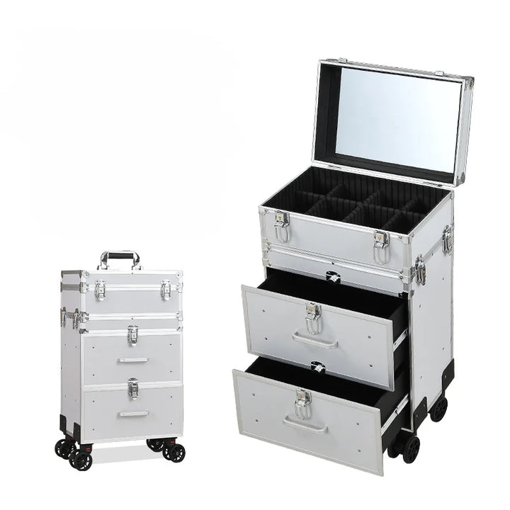 2024 New Professional Makeup Cosmetic Case - Double Traveller