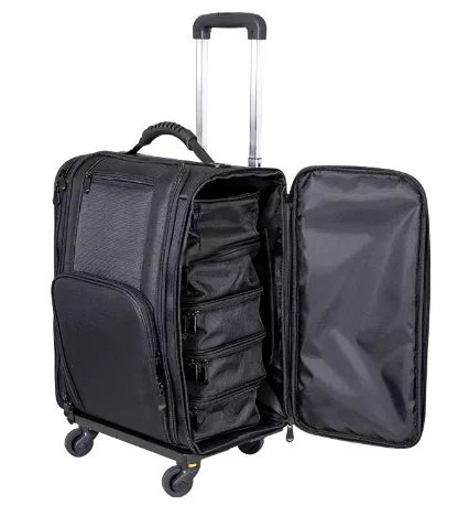 Premium Oxford Rolling Luggage | Unisex Spinner Caster Suitcase with Lock