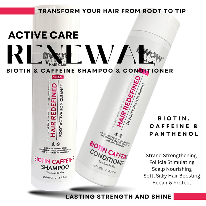 Biotin Caffeine Hair Shampoo for Hair Loss and Growth