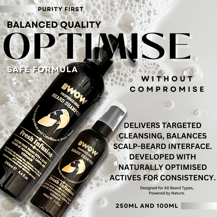 REVIVE BEARD WASH SHAMPOO 4-in-1 FRESH INFUSION VEGAN 250ml