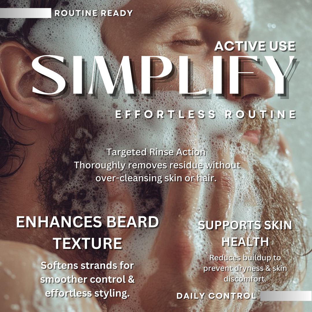 REVIVE BEARD WASH SHAMPOO 4-in-1 FRESH INFUSION VEGAN 250ml