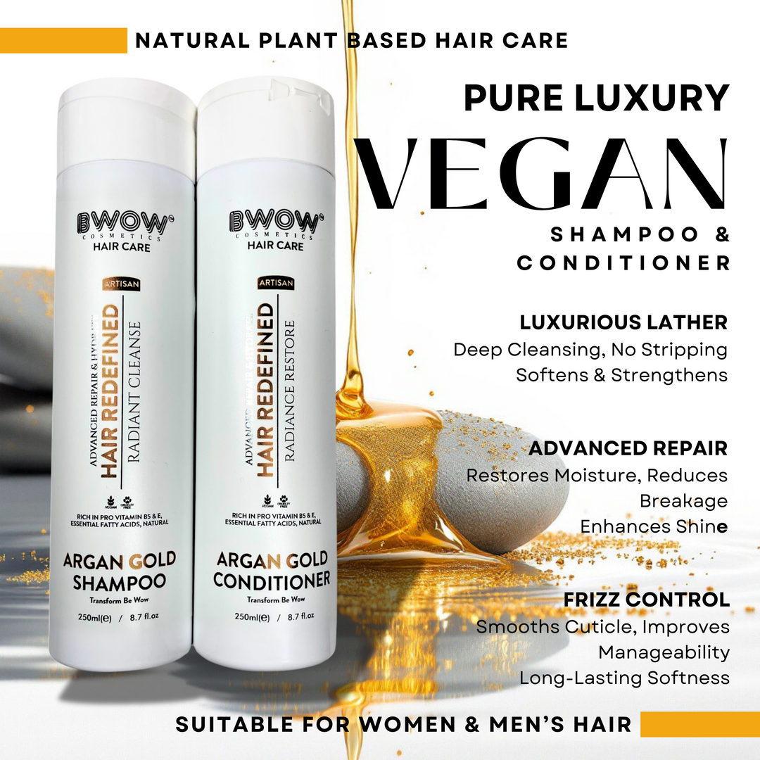 Argan Gold Shampoo and Conditioner Set Soft & Shine 500ml
