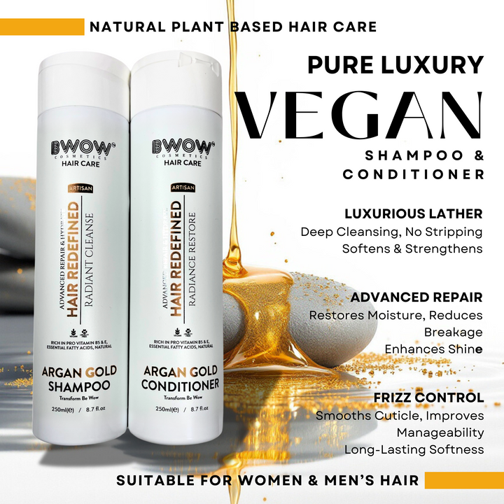 Argan Gold Shampoo and Conditioner Set Soft & Shine 500ml