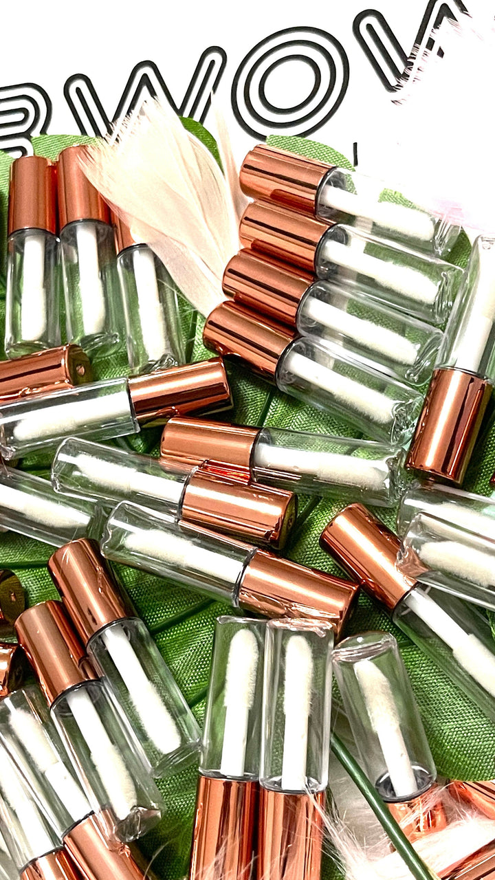 1.2ml rose gold empty lip gloss tube