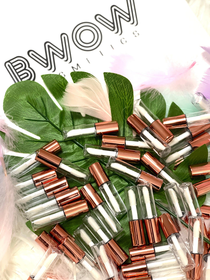 1.2ml rose gold empty lip gloss tube