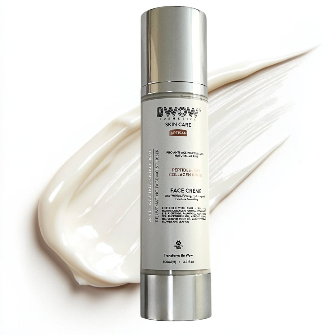 Anti-Ageing Marine Collagen Face Cream with Retinol & Peptides – Deep Hydration & Firming Formula - BWOW Cosmetics