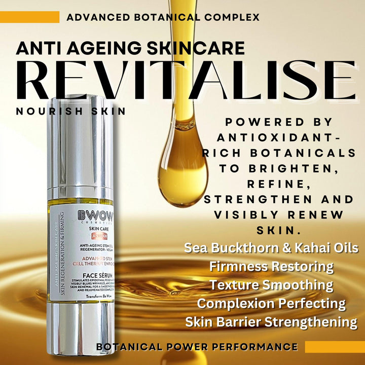 Anti-Ageing Stem Cell Therapy Face Serum + Retinol Vegan 30ml