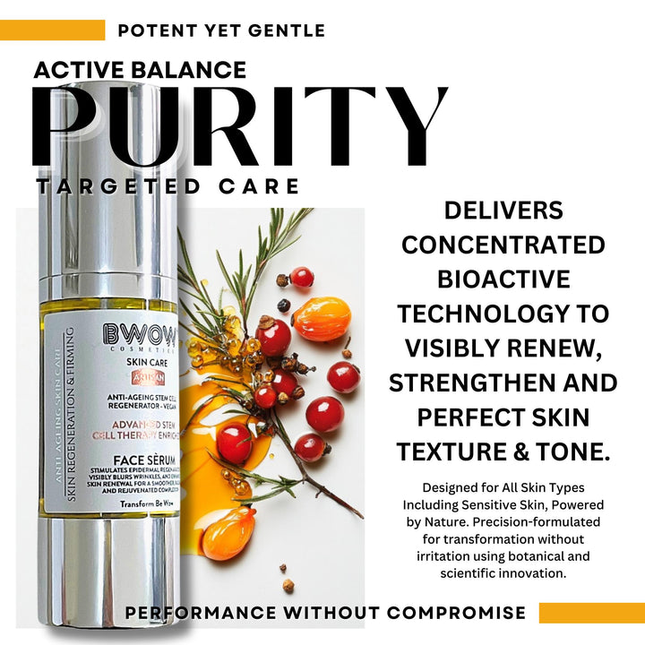 Anti-Ageing Stem Cell Therapy Face Serum + Retinol Vegan 30ml