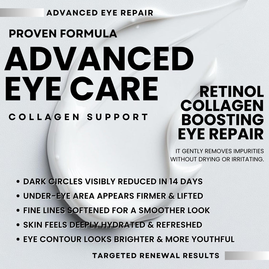 Dark Circles Eye Crème Retinol Collagen Boosting &amp; Repair 15ml