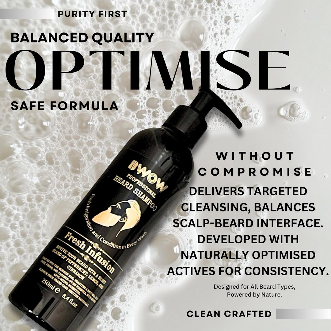 REVIVE BEARD WASH SHAMPOO 4-in-1 FRESH INFUSION VEGAN 250ml