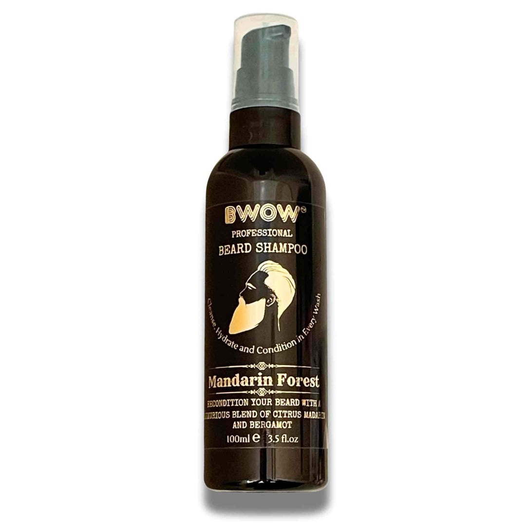 RECONDITIONING BEARD WASH MANDARIN FOREST VEGAN BEARDCARE 100ml - BWOW Cosmetics