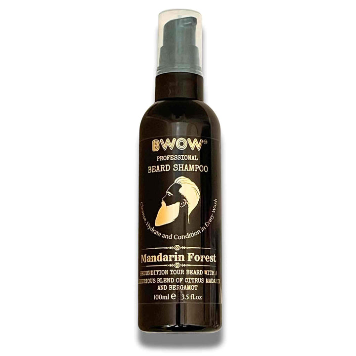 RECONDITIONING BEARD WASH MANDARIN FOREST VEGAN BEARDCARE 100ml - BWOW Cosmetics