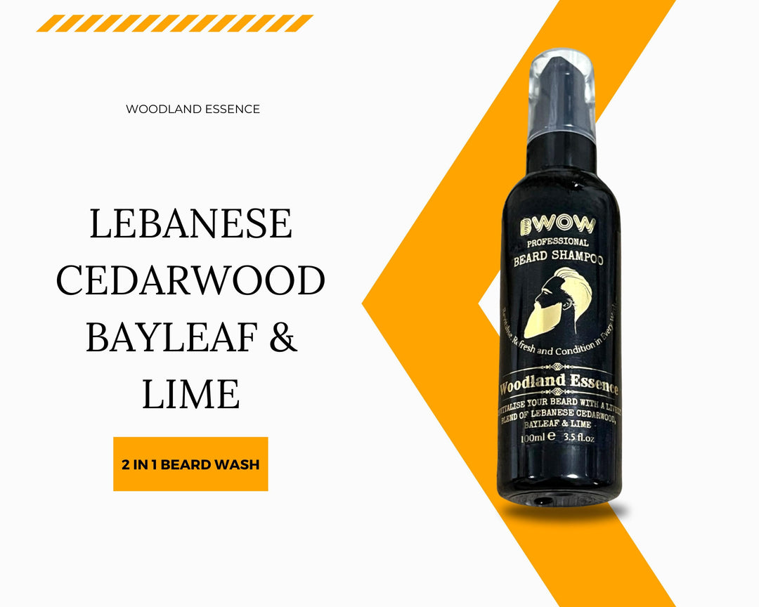 REVITALISING BEARD WASH SHAMPOO WOODLAND ESSENCE 100ml VEGAN