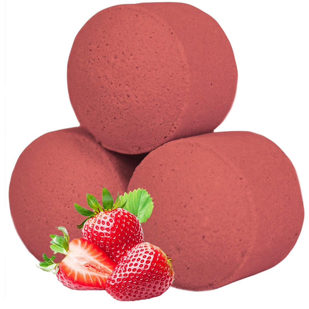 Strawberry Serenity Bliss 20 Bath Bomb Chill Pills - BWOW Cosmetics