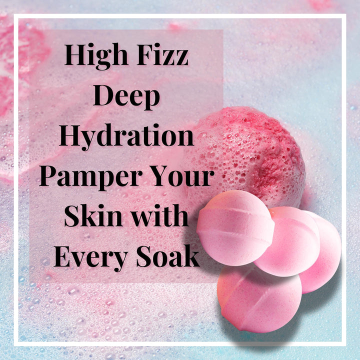 Strawberry Serenity Bliss 20 Bath Bomb Chill Pills