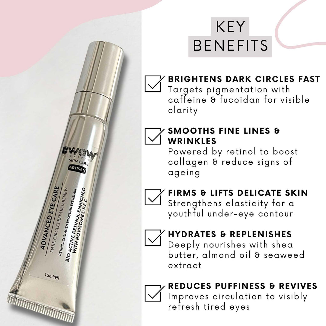 Eye cream for dark circles and fine lines
