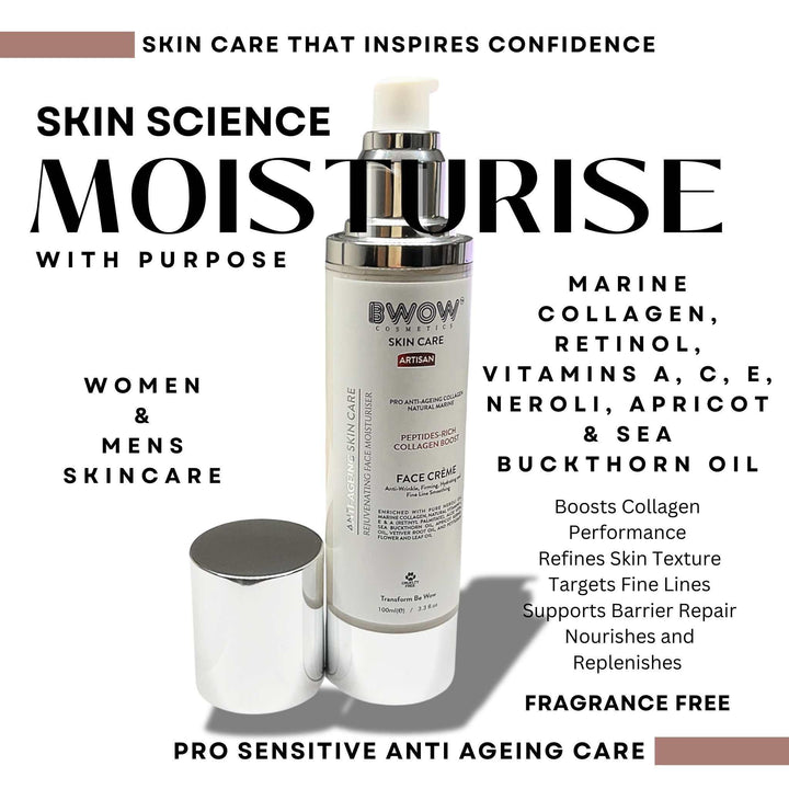 Marine Collagen Face Cream with Retinol &amp; Peptides