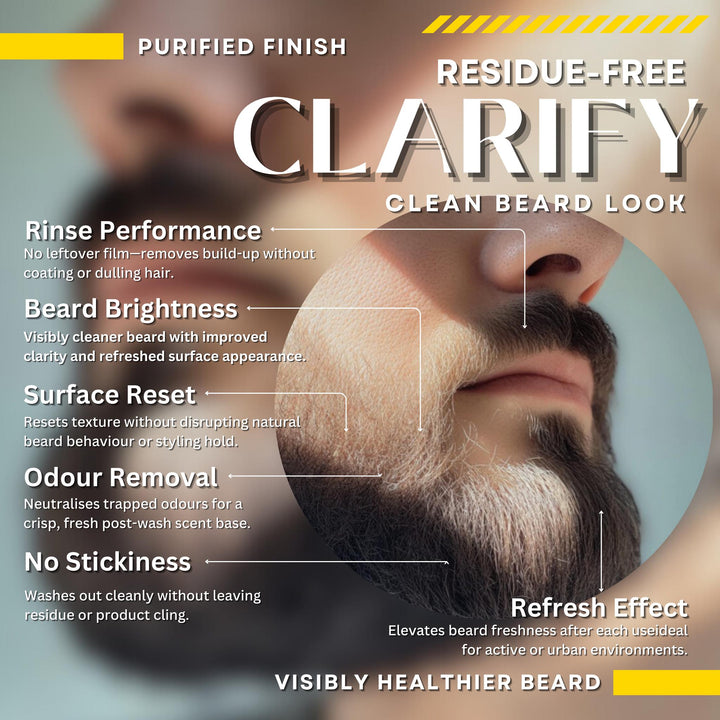 RECONDITIONING BEARD WASH SHAMPOO MANDARIN FOREST 250ml VEGAN