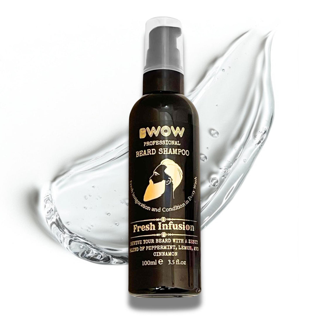 Revive Beard Wash 4 in 1 Fresh Infusion Vegan 100ml - 4-In-1 Beard Shampoo - Vegan Beard Wash - Travel-Friendly Beard Care