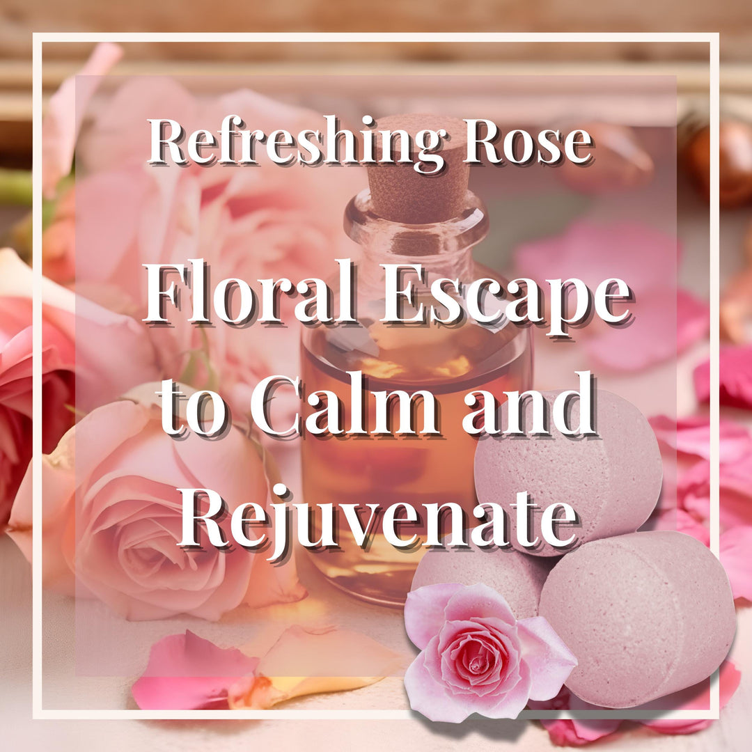 Rose Serenity Bliss 20 Bath Bomb Chill Pills