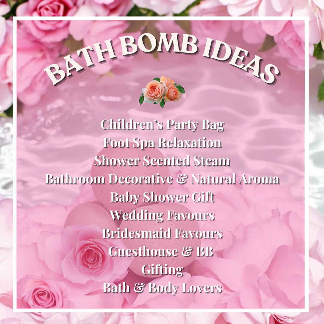 Rose Serenity Bliss 20 Bath Bomb Chill Pills