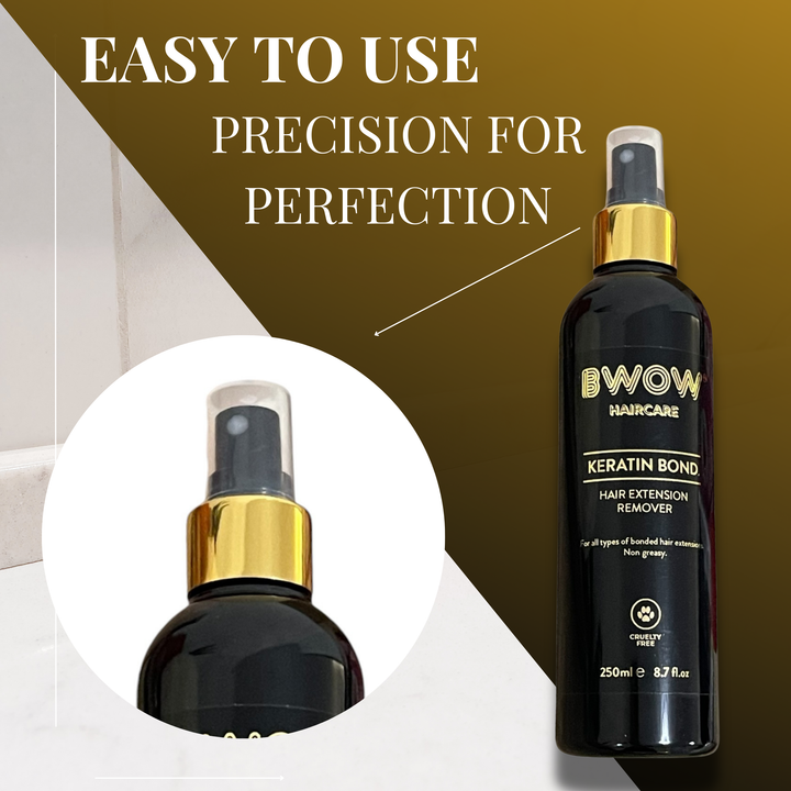 Keratin Bond Hair Extension Remover, Non Greasy
