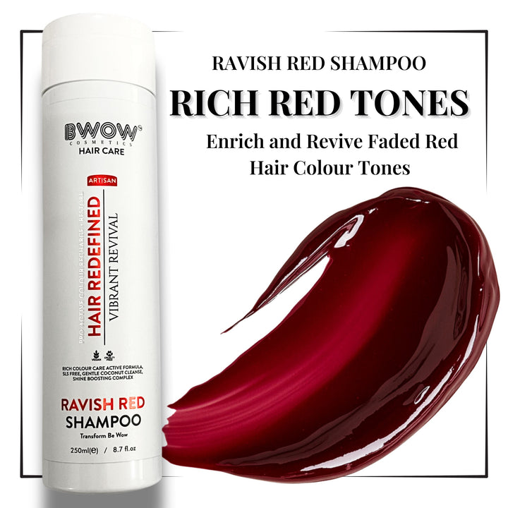 Red Hair Shampoo Enhance Revive Colour Redheads Vegan 250ml