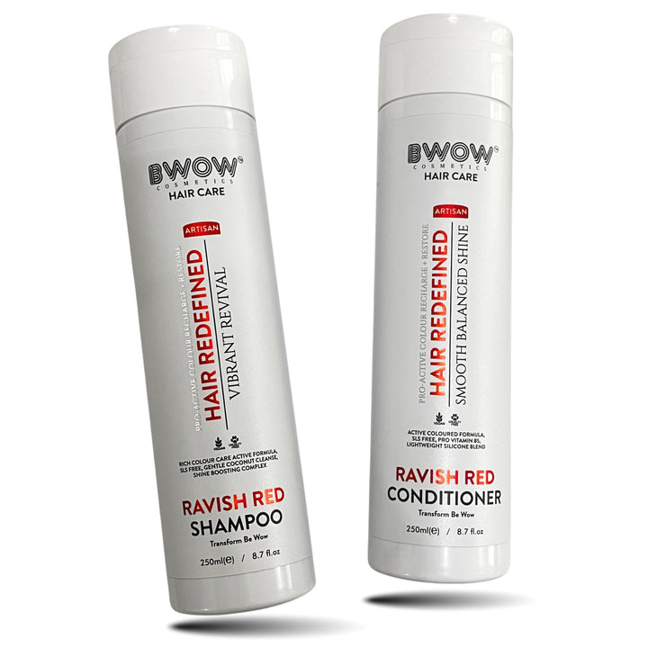 Red Hair Shampoo & Conditioner Set Vegan 250ml x2