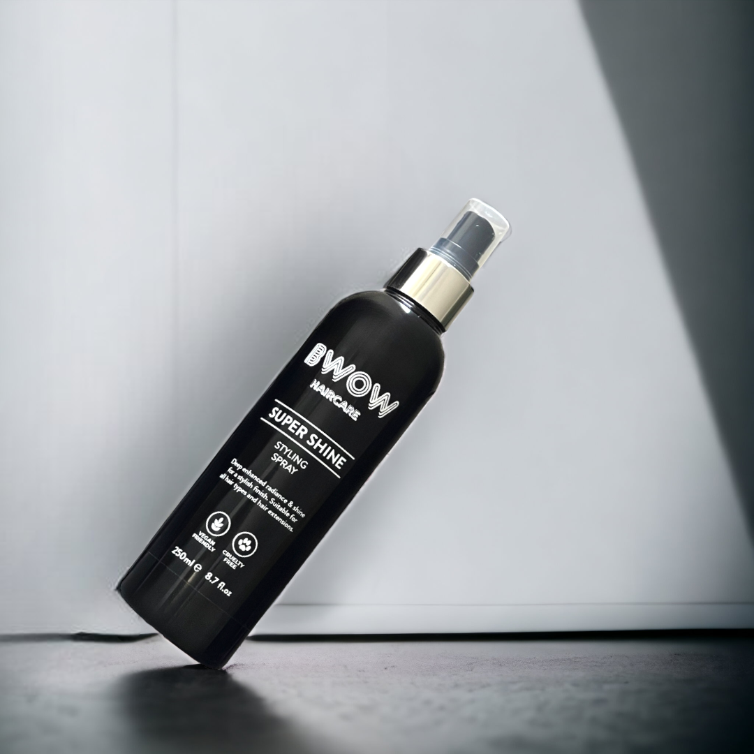 Vegan High Gloss Hair Spray for Super Shine Styling | Eco-Friendly