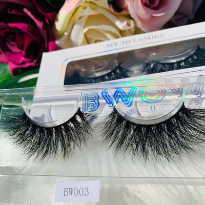 MY 3D LASHES BWOW003 - BWOW Cosmetics