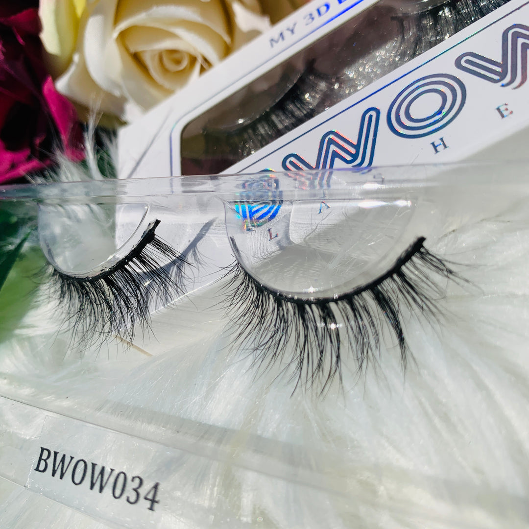 MY 3D LASHES BWOW034 - BWOW Cosmetics